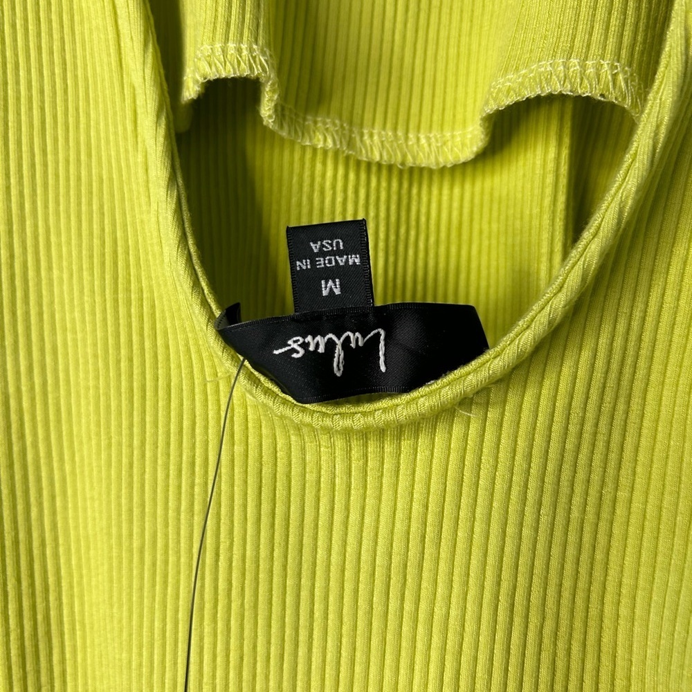 Lulu's Vibrant Lime Green Dress - Picture 3 of 9